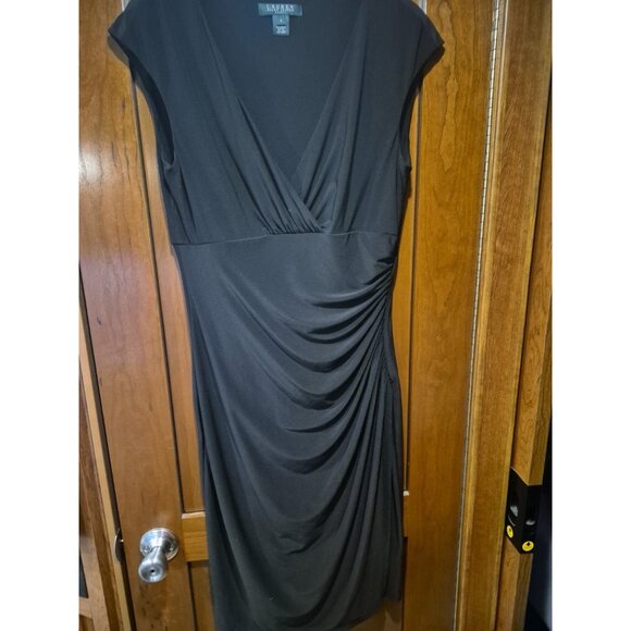 Ralph Lauren Women's Black Sleeveless Dress Size 8 - Picture 1 of 4